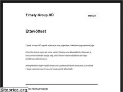 Sites similar to timely.ee