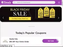 Sites similar to timelycoupons.com