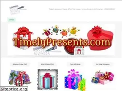 Sites similar to timelypresents.com