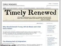 Sites similar to timelyrenewed.com