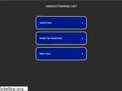 Sites similar to timemotorsinc.net