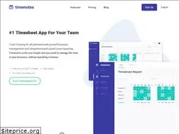 Sites similar to timenotes.io