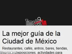 Sites similar to timeoutmexico.mx