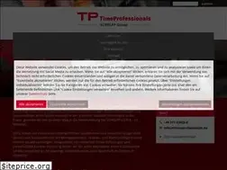 Sites similar to timeprofessionals.de