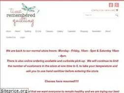 Sites similar to timerememberedquilting.com