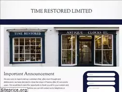 Sites similar to timerestored.co.uk