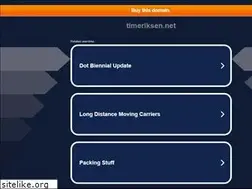 Sites similar to timeriksen.net