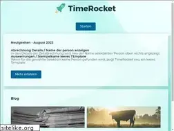 Sites similar to timerocket.ch