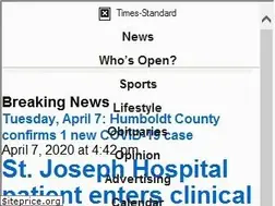 Sites similar to times-standard.com