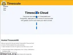 Sites similar to timescale.cloud
