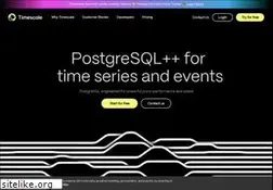 Sites similar to timescale.com