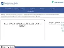 Sites similar to timesharecancellationreview.com