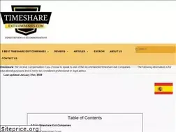 Sites similar to timeshareexitcompanies.com