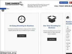 Sites similar to timeshred.com