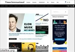 Sites similar to timesinternational.net