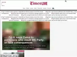 Sites similar to timeslive.co.za