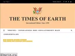 Sites similar to timesofearth.com