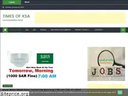 Sites similar to timesofksa.com