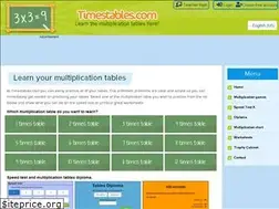 Sites similar to timestables.com