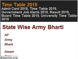 Sites similar to timetable2019.com