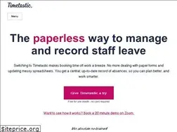 Sites similar to timetastic.co.uk
