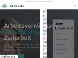 Sites similar to timetocare.de