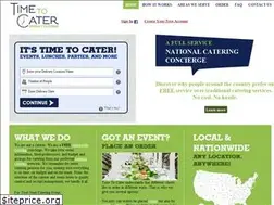Sites similar to timetocater.com