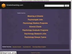 Sites similar to timetodreambig.com