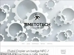 Sites similar to timetotech.fr