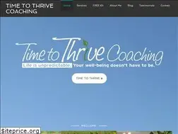 Sites similar to timetothrivecoaching.com