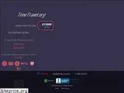 Sites similar to timetravel.org