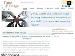 Sites similar to timetriage.com