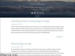 Sites similar to timhilliard.com