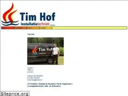 Sites similar to timhof.nl