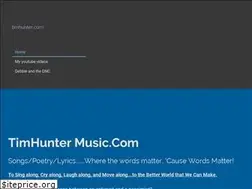 Sites similar to timhuntermusic.com