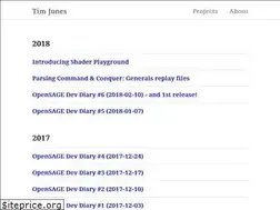 Sites similar to timjones.io