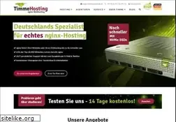 Sites similar to timmehosting.de
