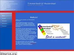 Sites similar to timmerbedrijfrozendaal.nl