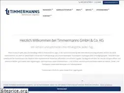 Sites similar to timmermanns.com