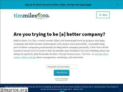 Sites similar to timmilesandco.com