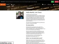 Sites similar to timo-reymann.de