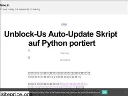 Sites similar to timo.in