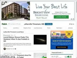 Sites similar to timonium.patch.com