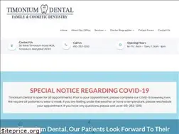 Sites similar to timoniumdental.com