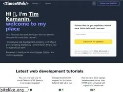 Sites similar to timonweb.com