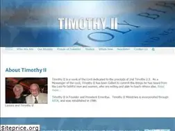 Sites similar to timothy2.org