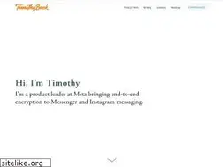 Sites similar to timothybuck.me