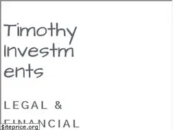 Sites similar to timothyinvestments.com