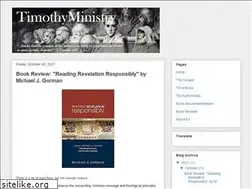 Sites similar to timothyministry.com