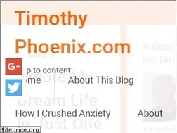 Sites similar to timothyphoenix.com